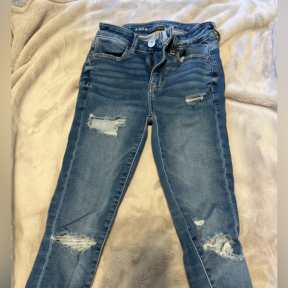 American Eagle skinny jeans